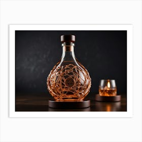 Bottle Of Whiskey Art Print