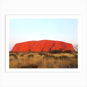 Uluru Rock Mountain, Australia Art Print