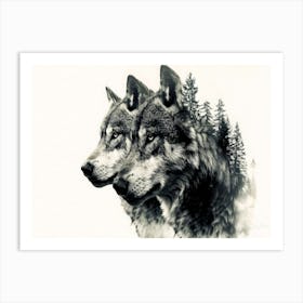 Wolfgang - Wolf Qualities Art Print