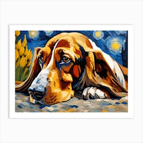 Dog Painting Art Print