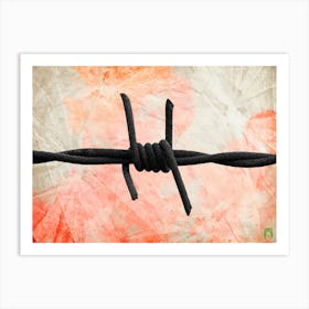 Barbed Wire 20211127 146rt4ppub Art Print