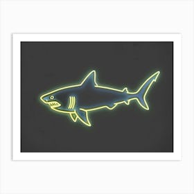 Neon Bigeye Thresher 4 Art Print