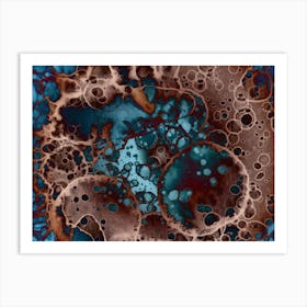 Alcohol Ink Abstraction 7 Art Print