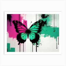 Butterfly Stock Videos & Royalty-Free Footage 6 Art Print