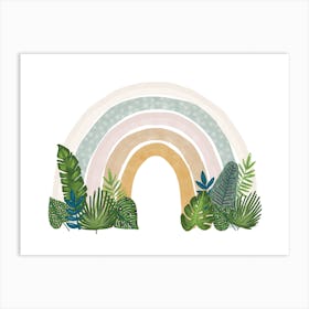 Jungle Rainbow Art Print