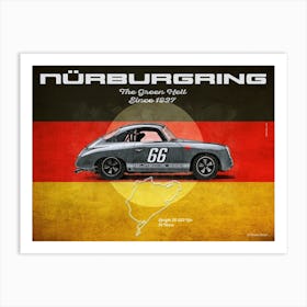 Nürburgring P 356 Landscape Art Print