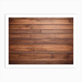 Wood Plank Background Art Print