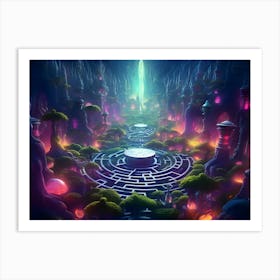 Labyrinth 1 Art Print