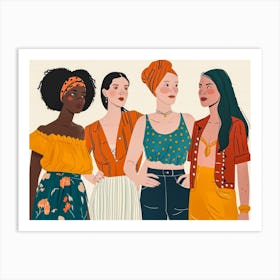 Women Of Color 19 Art Print