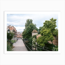 Peaceful street | Colmar | France Art Print