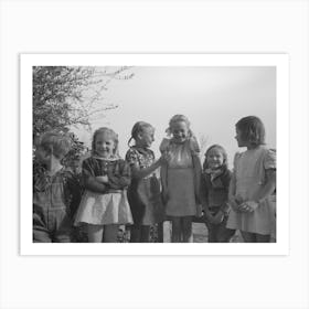 Untitled Photo, Possibly Related To Children At The Fsa (Farm Security Administration) Camelback Farms Art Print