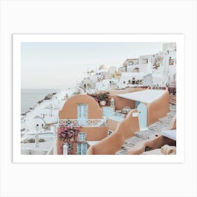 Oia Terracotta House, Santorini Art Print