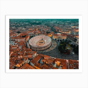 Arena Di Verona, Northern Italy Wall Art Art Print