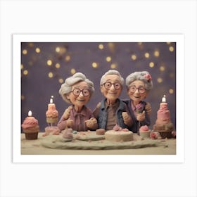 Birthday Party Art Print