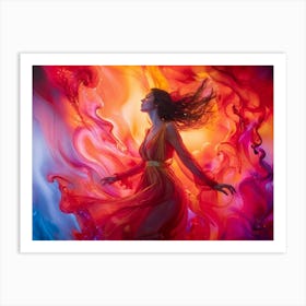 'Dance Of Fire' Art Print