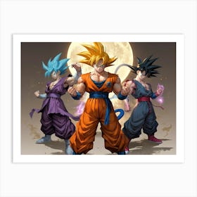 Dragon Ball Z 24 Art Print