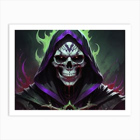 Skeleton 17 Art Print