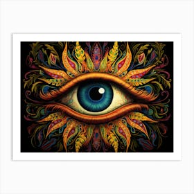 Eye Of The Tiger Art Print