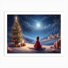 Christmas Tree Art Print