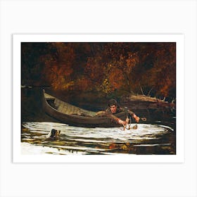 Hound And Hunter (1892), Winslow Homer Art Print