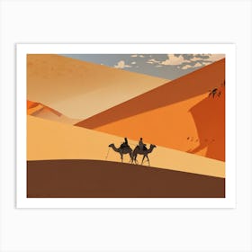 Sands Of Morocco Art Print