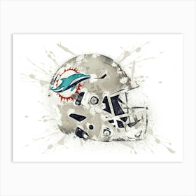 Miami Dolphins 2 Art Print