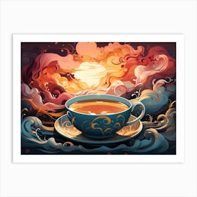 Tea Cup Art Print