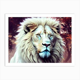 Lion Of The Forest 2 Art Print