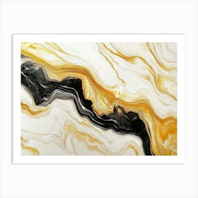 Mixing Acrylic Paint, Liquid Paint Abstract Background Art Print