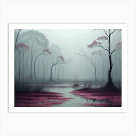 Cherrychase Art Print