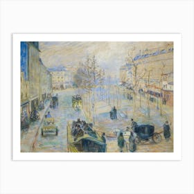 Boulevard Rochechouart (1880), Camille Pissarro Art Print