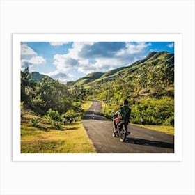 Road In Lombok Art Print