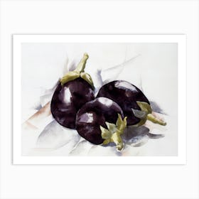 Eggplants, Charles Demuth Art Print