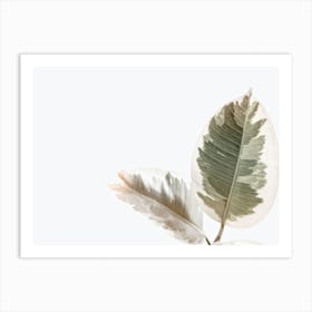 Leaf Art Art Print