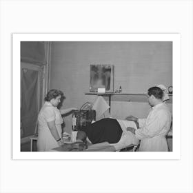 Untitled Photo, Possibly Related To Pneumo Thorax Treatment In Municipal Tuberculosis Sanitarium Art Print