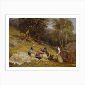 Sheep Shearing (1849), David Cox Art Print