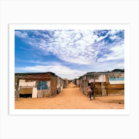 Walvis Bay Scene, Namibia (Africa Series) Art Print