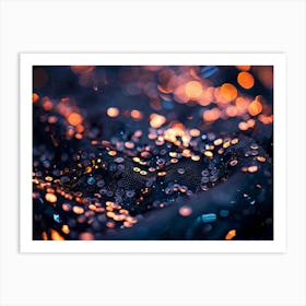 Water Droplets 1 Art Print