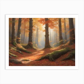 Autumn Forest Art Print