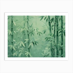 Bamboo Forest (4) Art Print