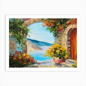 Door To The Sea Art Print