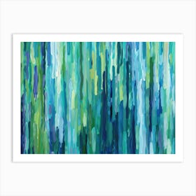 Abstract Painting, Abstract Painting, Abstract Painting 2 Art Print