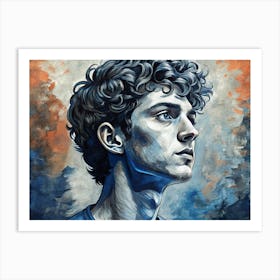 Portrait Of A Young Man 16 Art Print