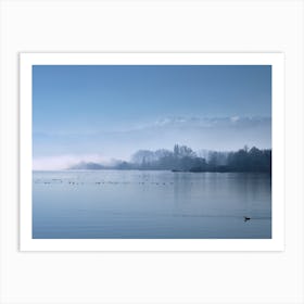 Blue Calmness Art Print