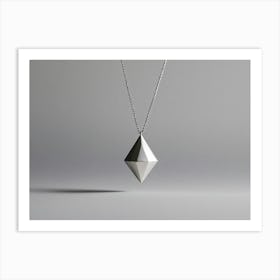 Geometric Pendant Art Print