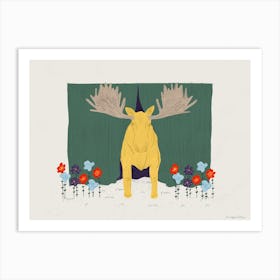 A Moose Story Art Print