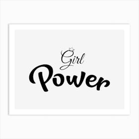 Girl Power Art Print