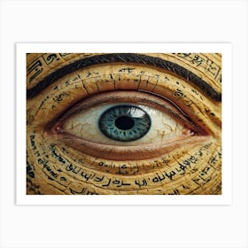 Eye Of The Gods 1 Art Print