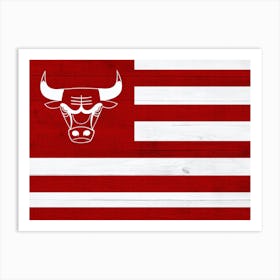 Chicago Bulls 3 Art Print