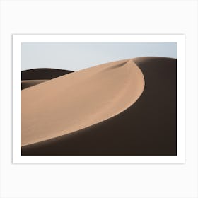 Dune In The Shadow Art Print